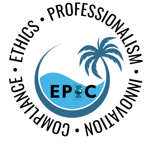 logo for ethics, professionalism, innovation, compliance