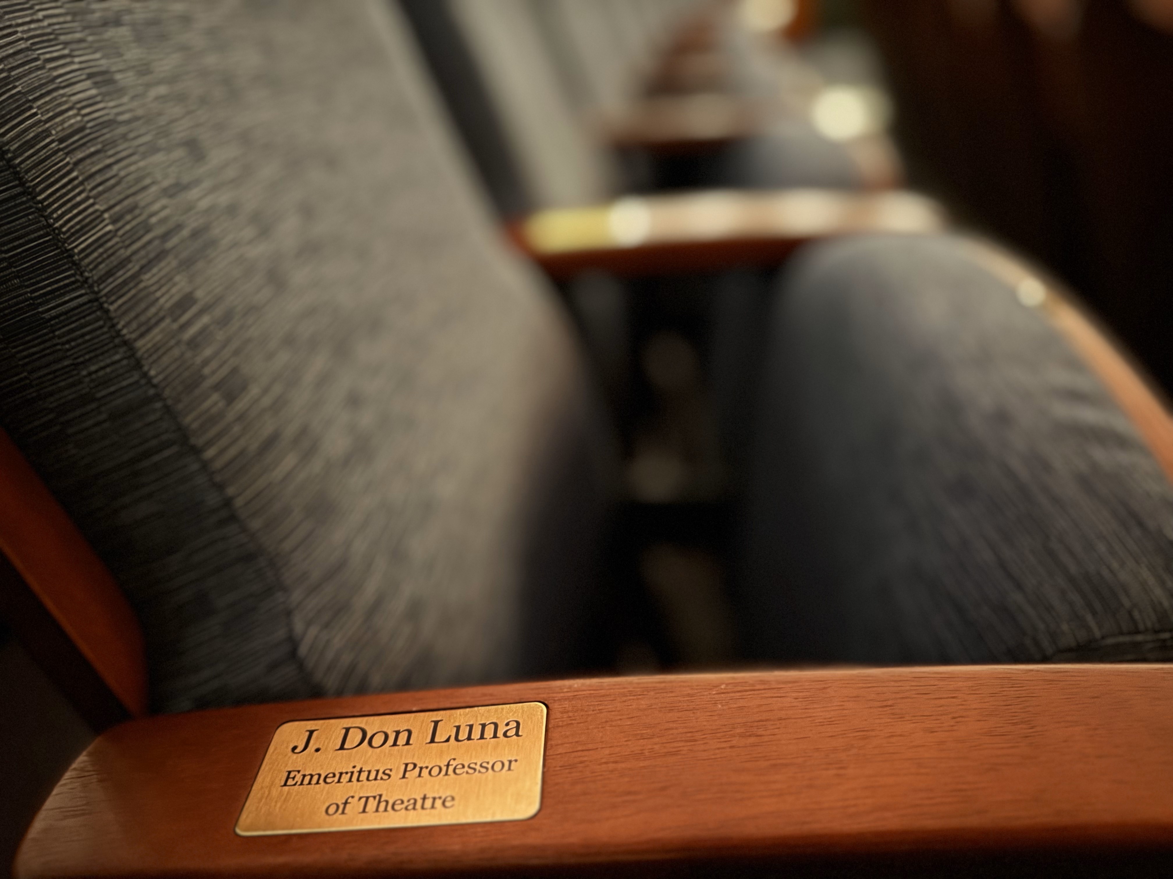 Dedication Seats