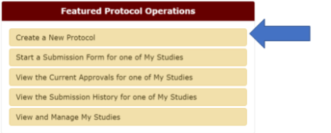 Create a New Protocol