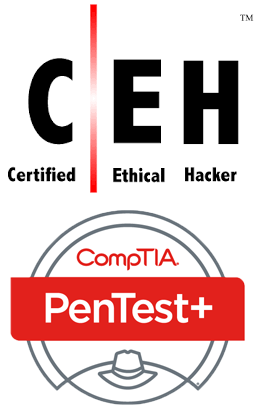 CEH PenTest+ Logos