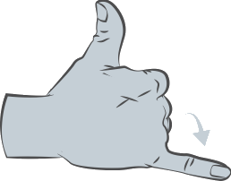 Put your pinky out