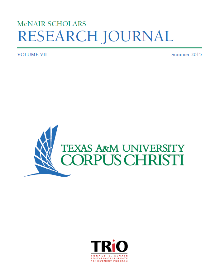 2015 McNair Scholars Research Journal